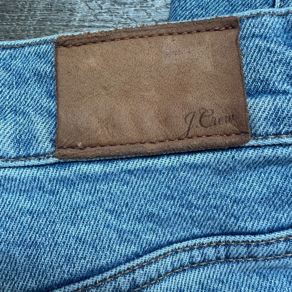 J.Crew Classic Straight Jeans 27 Straight Fit Light Wash Blue High‎ Rise Denim - Picture 3 of 6